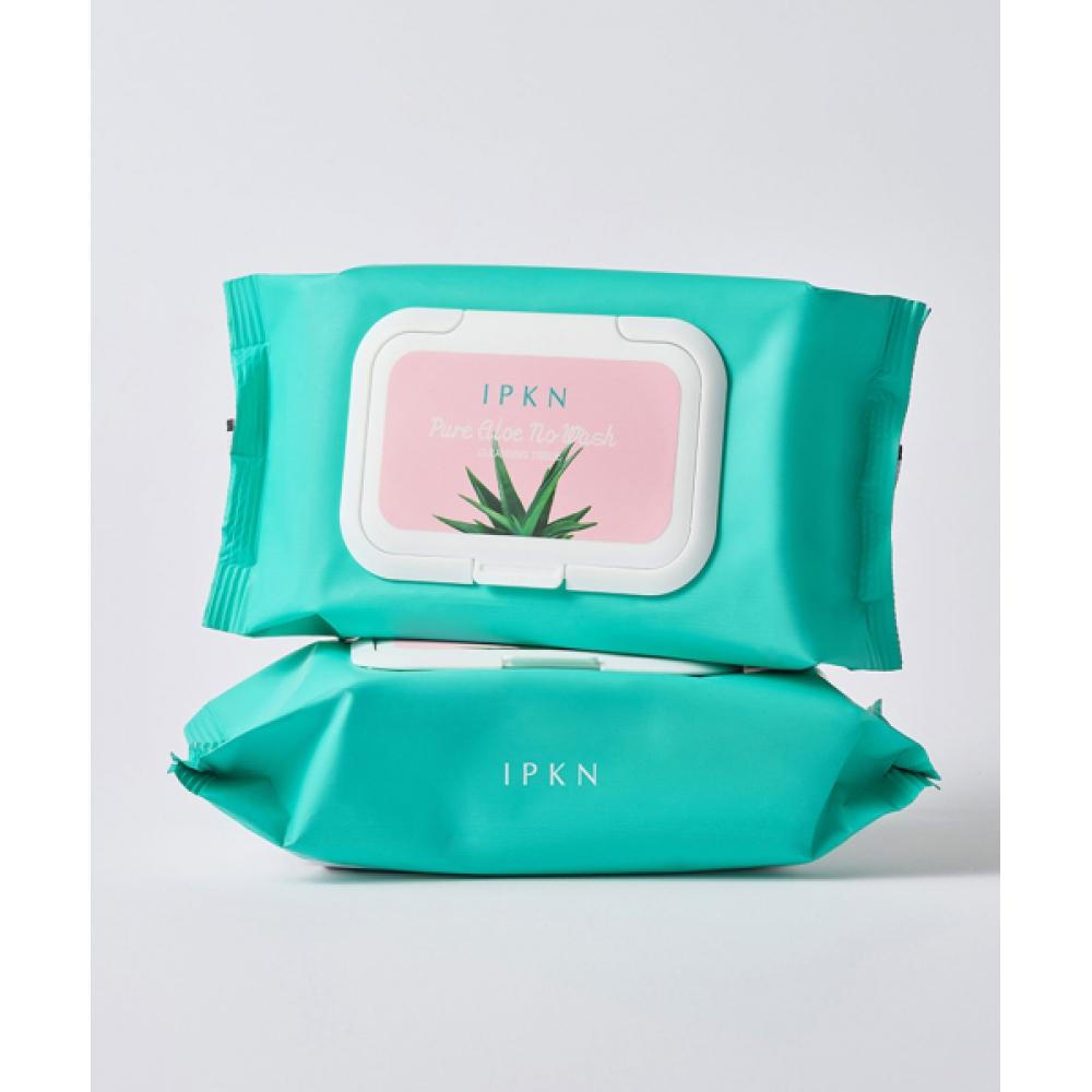 

Ipkn Pure Aloe No Wash Makeup Cleansing Tissue 80 Sheets NONE