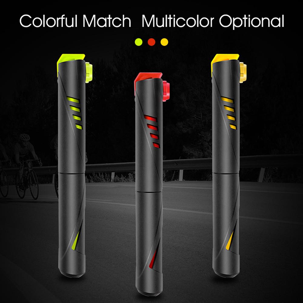 WEST BIKING Portable Bicycle Pump Mini Hand Cycle Air Pump Ball Toy Tire Inflator