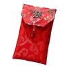 Chinese Red Envelope Embroidered Satin Cash Envelope Lucky Money Envelope Pocket for Wedding Spring Festival Banknotes Gift