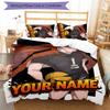 3pcs Shinsuke Kita Cover Set - Personalized Name, HD Printed Bedding with 1 Cover and 2 Pillowcases - Perfect for Home Decor, Easy Care