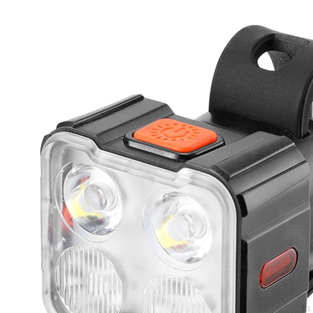 LED , Bike Front Rear Light Super Bright Flashlight Headlight for Cycling