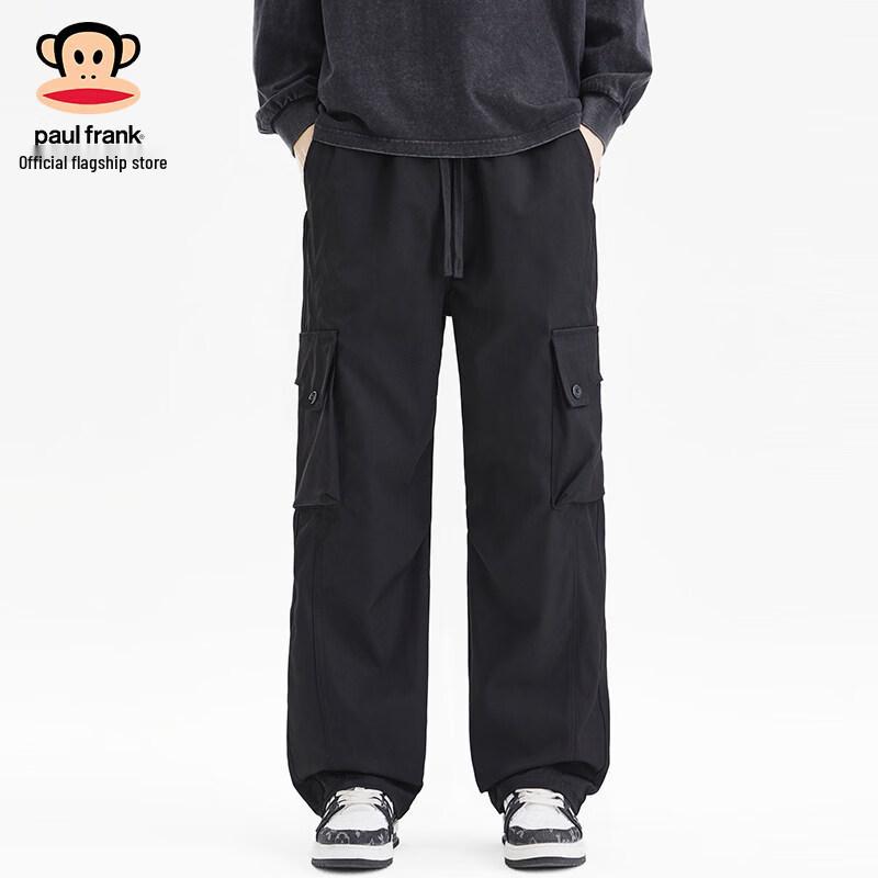 Paul Frank Men's American Retro Loose Fit Straight-Leg Cargo Pants