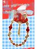 Song Brocade Fan Keychain & Cute Lucky Bag Pendant - Small Gift & Phone Charm