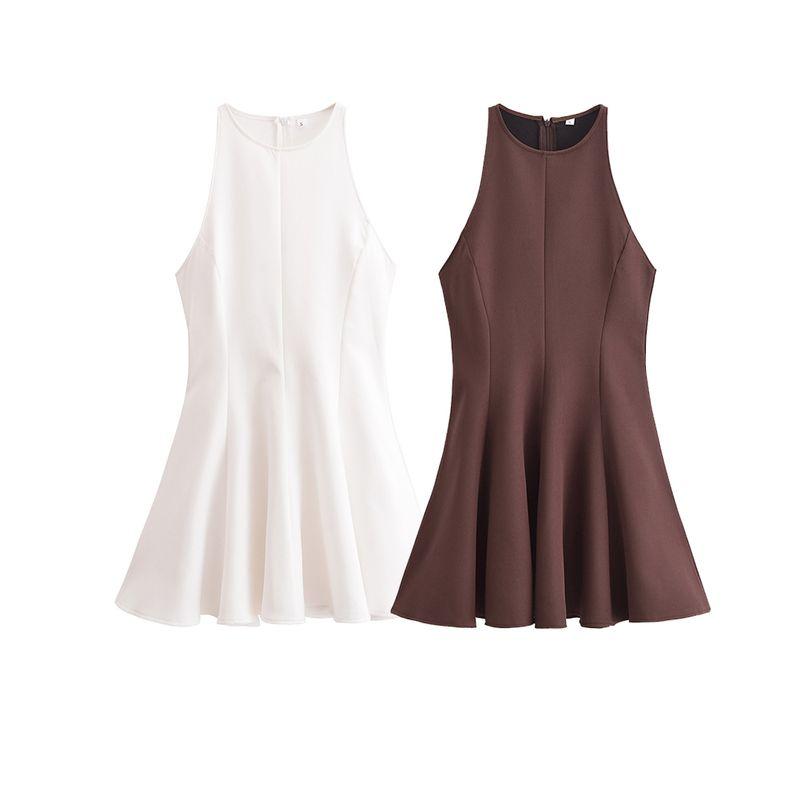 Kaslead New Arrival Women's Clothing Fashion Style Fashion Silm Width Ornaments Collar Dress 2184187