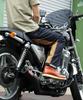 KOJIMA GENES Space Monkey Combo Pants Jeans Size 34 Men's Indigo/Black