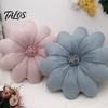 Stuffed Flower Shaped Pillow Round Throw Pillow, 16 Inch Decorative Cushion, Soft Pillows for Bed Shape Sofa Couch Chair Cushion