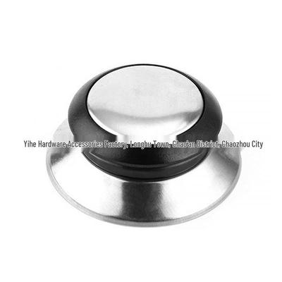 Universal Anti-scalding Pot Lid Handle - Bakelite & Stainless Steel Knob