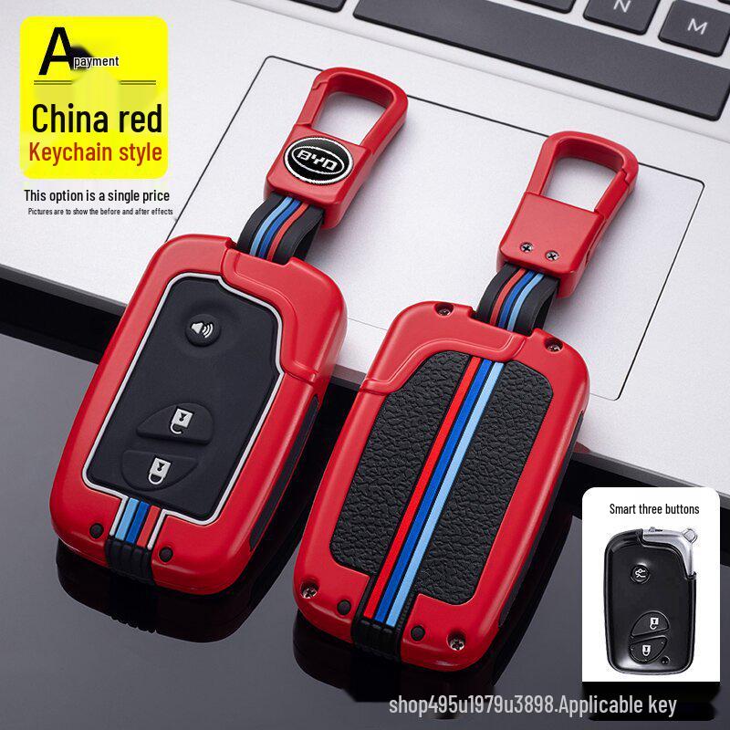 BYD Tang S7/S6/F3/G3/L3/M6/e6 Car Key Protective Cover with Buckle