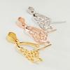 925 Silver Bail Clip for Jadeite, Amber, Crystal: DIY Pendant Accessory