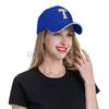 Yellow Letter T Print Adjustable Baseball Cap Men Women Snapback Caps Unisex Fashion Street Tide Sunscreen Hat Dropshipping