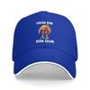 Baseball Caps Udin Din Din Dun Orange Graphic Men Women Casual Summer Hats
