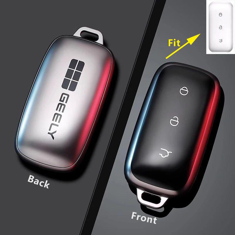 Чехол-брелок из ТПУ для Geely Galaxy EX5 E5 Cityray L6 L7 EMI Proton E.MAS 7 5 E8 Starry 8 Оболочка брелка Автоаксессуары (as the picture,for Galaxy EX5)