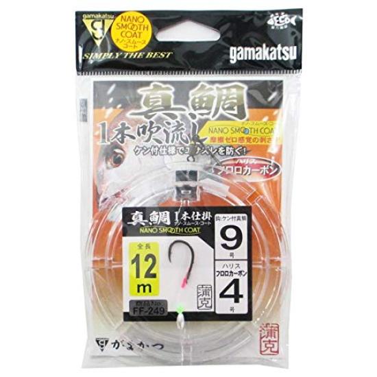 Gamakatsu Red Snapper Streamer Rig, 12m, FF-249 9-4.