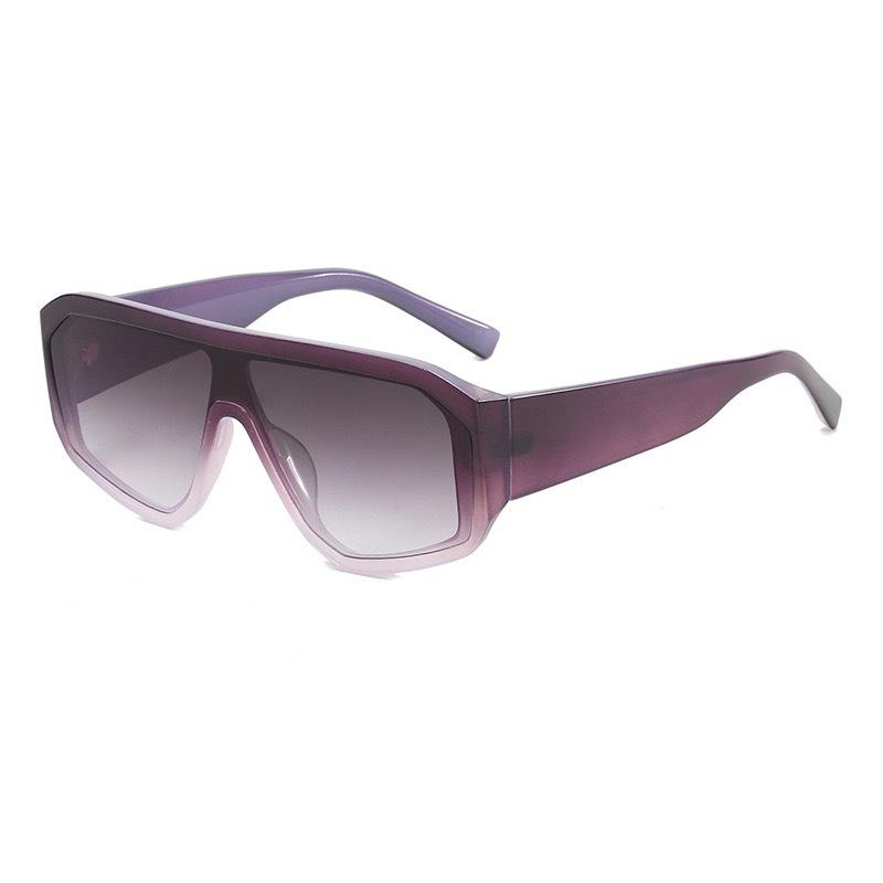 Large Frame Sunglasses Men'S And Women'S Integrated Lenses Y2K Goggles Party Future Technology Glasses
