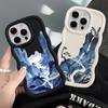 Mountains Waters Art Soft Phone Cover Case for iPhone 17 Air 16 Pro Max 13 12 8 15 Plus 11 XR 14