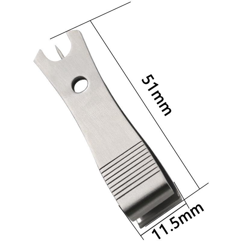 Multi-Functional Fishing Line Clipper Stainless Steel Nipper Line Cutter Mini Wire Clipper For Braid/Mono Portable Hook Scissors