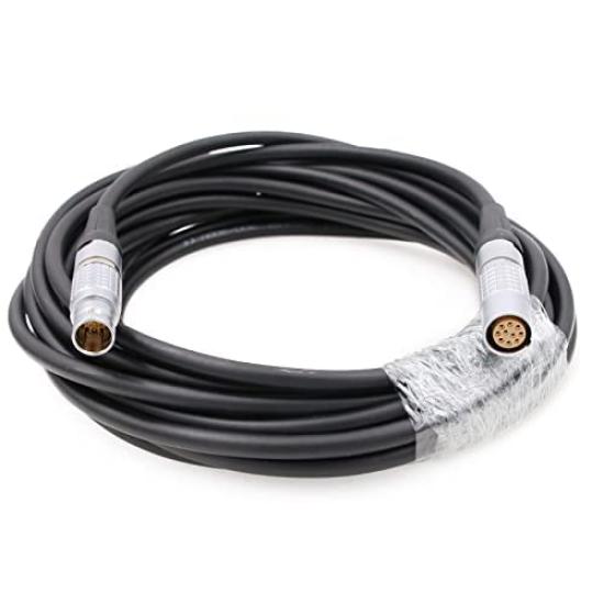 ZBLZGP FGG 1B Male To PHG 1B Female Microphone Extension Cable for Norsinc Sound Analyzer High-Flex 10-pin 10-pin (10M)
