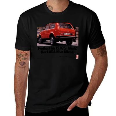Lada Niva Tričko Pracovní Oblečení Prodyšné Tričko