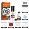 Car Motorcycle Alloy Wheel Repair Kits Adhesive General Silver Auto Rim Care Dent Scratch Surface Damages Wheel Hub Repair Set