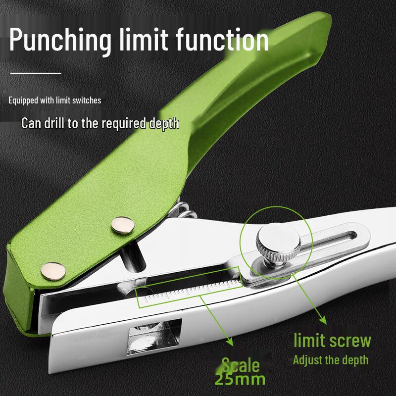 Heavy Duty Metal Round Hole Punch Pliers
