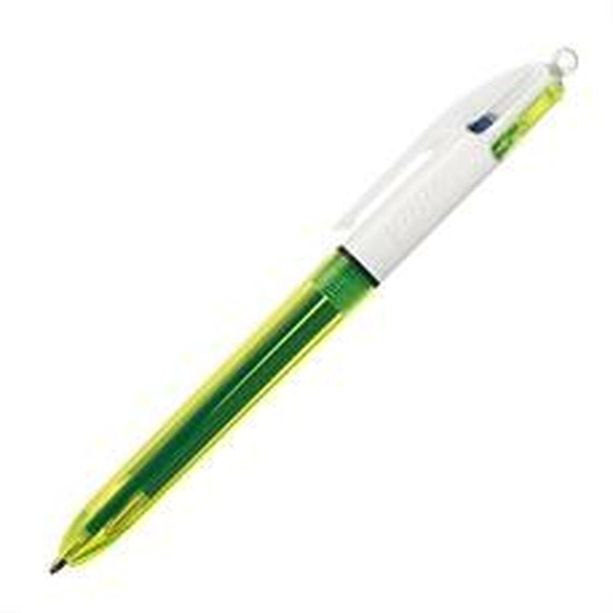 

Флюоровый карандаш Bic, 4 флуоресцентных цвета, 12 шт. TU прозрачный