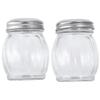 2 Pcs Glass Household Seasoning Bottles Three Pores, Porous Household Glass Seasoning  Kitchen