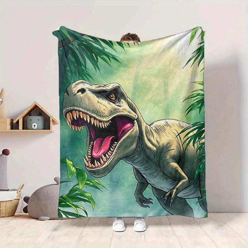1PC Dinosaur, Prehistoric Blanket - Soft Warm All-Season Throw for Sofa, Bed, Car, Office, Throw For Sofa yy250916106