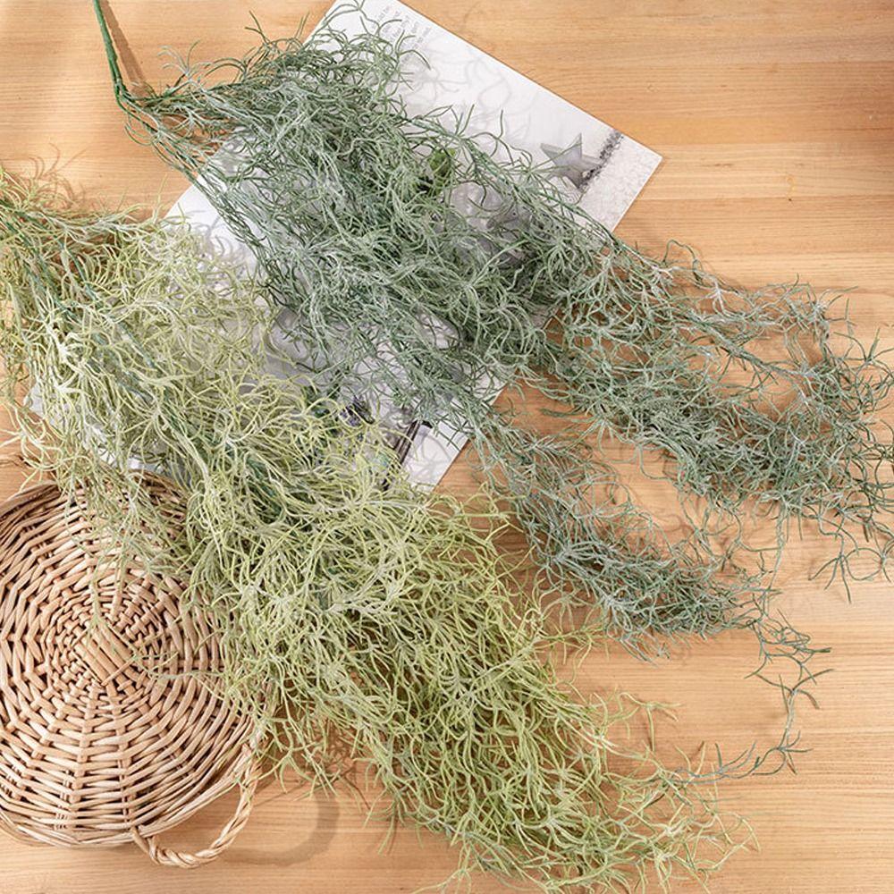 Plastic Artificial Air Grass Green Plants 91cm Ceiling Hanging Vine  Outdoor Garden Decor
