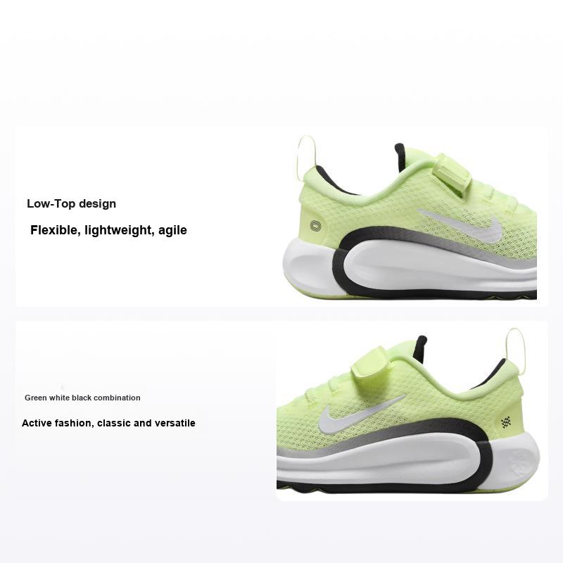 Nike Кроссовки Infinity Flow PS Barely Volt Kids зеленые черные белые FD6061-700 29.5
