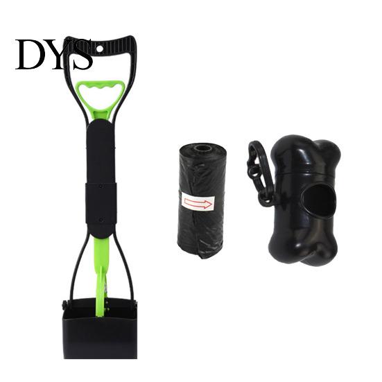 Large And Medium Dog Waste Scooper Pooper Scooper, Portable Pet Cleanup Tool with 20 Bags, Outdoor Carry Case, Foldable for Yard, Lawn, Use