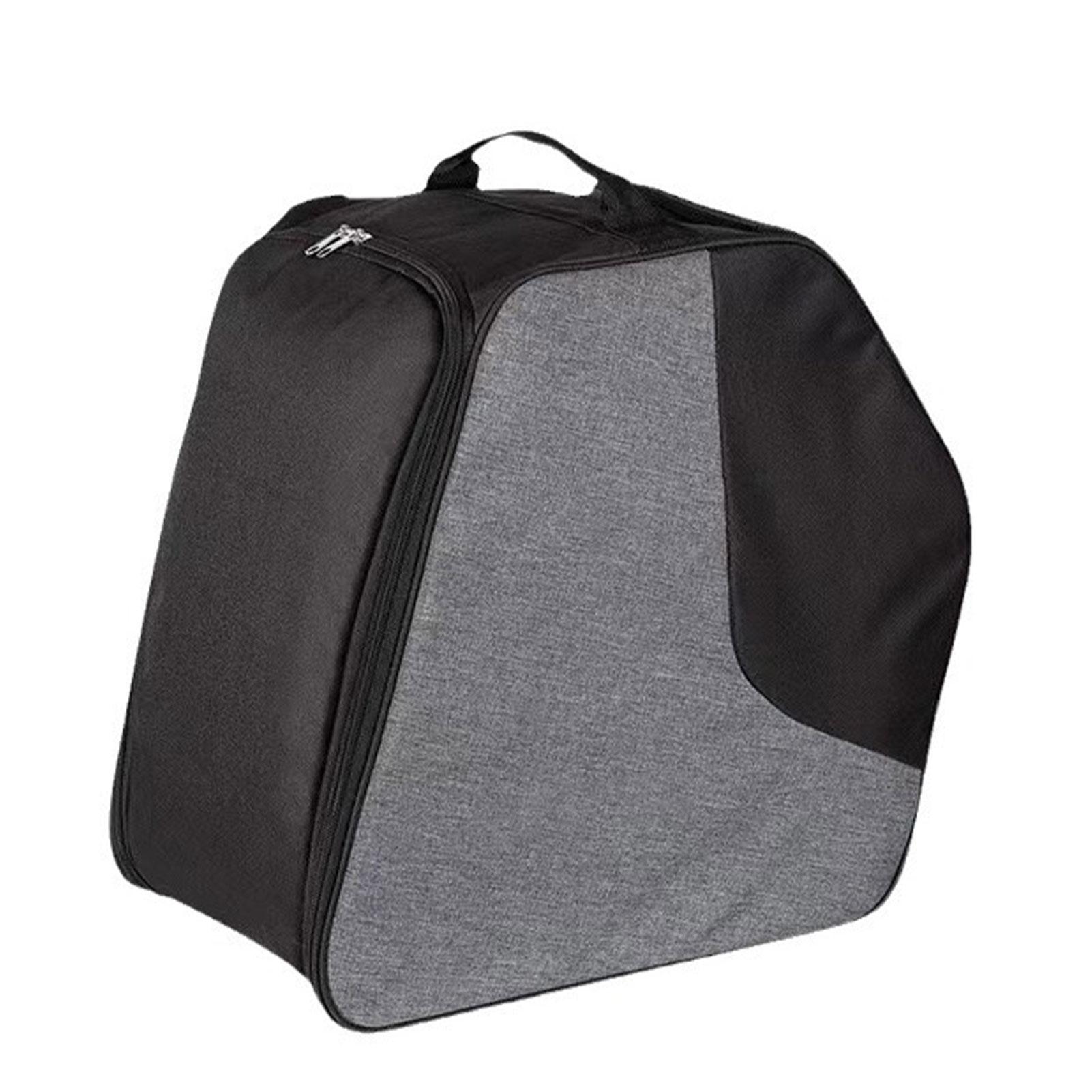 Ski Boot Bag With Padded Shoulder Straps Ski Shoe Storage Backpack For Skates Roller Skates Bag