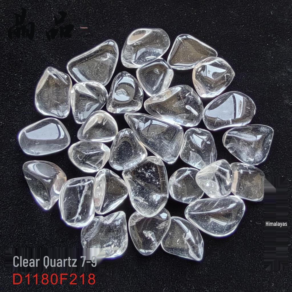 White Transparent Crystal Pebbles for Landscaping, Fish Tanks, Buddha Offerings, and Flower Pots