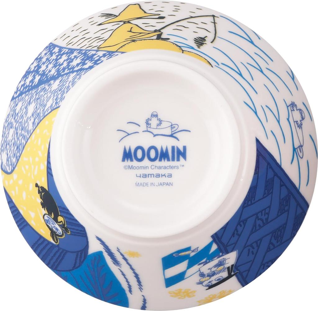 Moomin Rice Bowl Aina Made In Yamaka Shoten (360ml) (Moomin) Series, Japan, MM8501-351