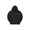 Cny Series Logo Print Hooded Long Sleeve Sweatshirt Men Sweatshirt Black L123M003-0018