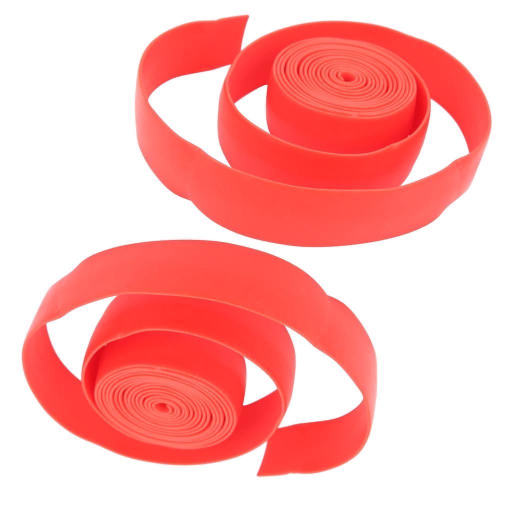 Zestaw 2 szt. 2,5 m Elastyczne taśmy do jogi Ćwiczenia Sportowe Pasek do rozciągania Taśma oporowa EkspanderCzerwony