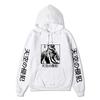 High-Rise Invasion Sniper Mask Hoodie Unisex Fleece Sweatshirt Japanese Vertical Text Black White Manga Anime Pullover