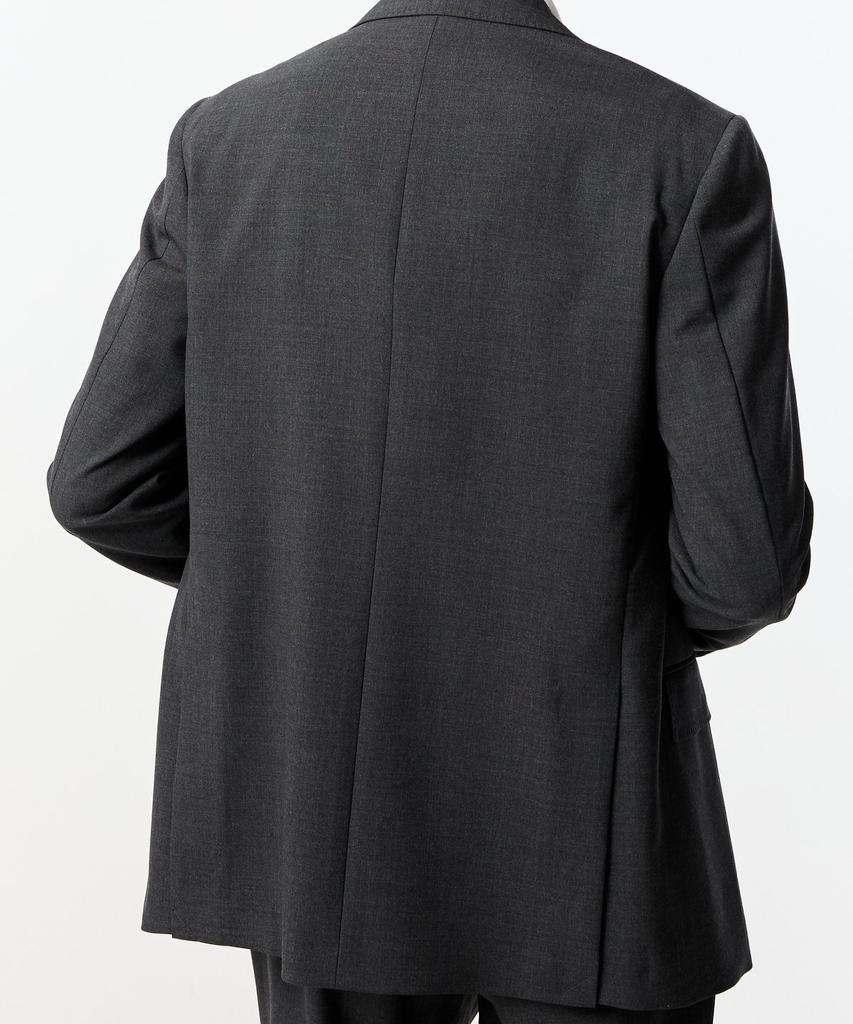 Man On The Boon Tropical Wool Single Suit Jacket_Grey 4714151007