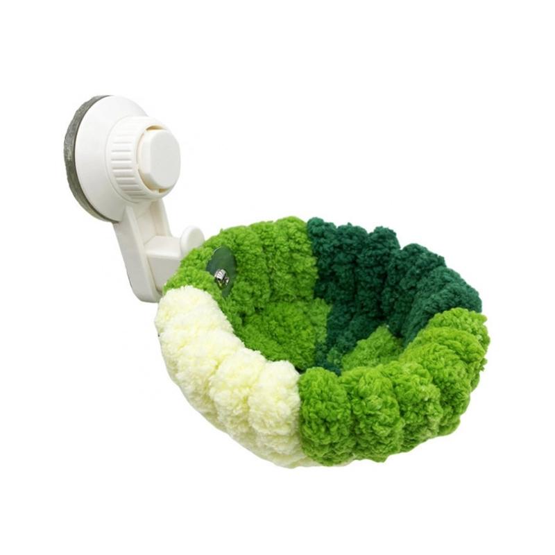 Parrots Resting Bed Bird Cage Warm Plush Nest Small Bird Breeding Nest Birds House Small Pet Shelter Bed Cage Accessories