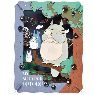 Paper Theater My Neighbor Totoro PT-232X Totoro Playing the Ocarina
