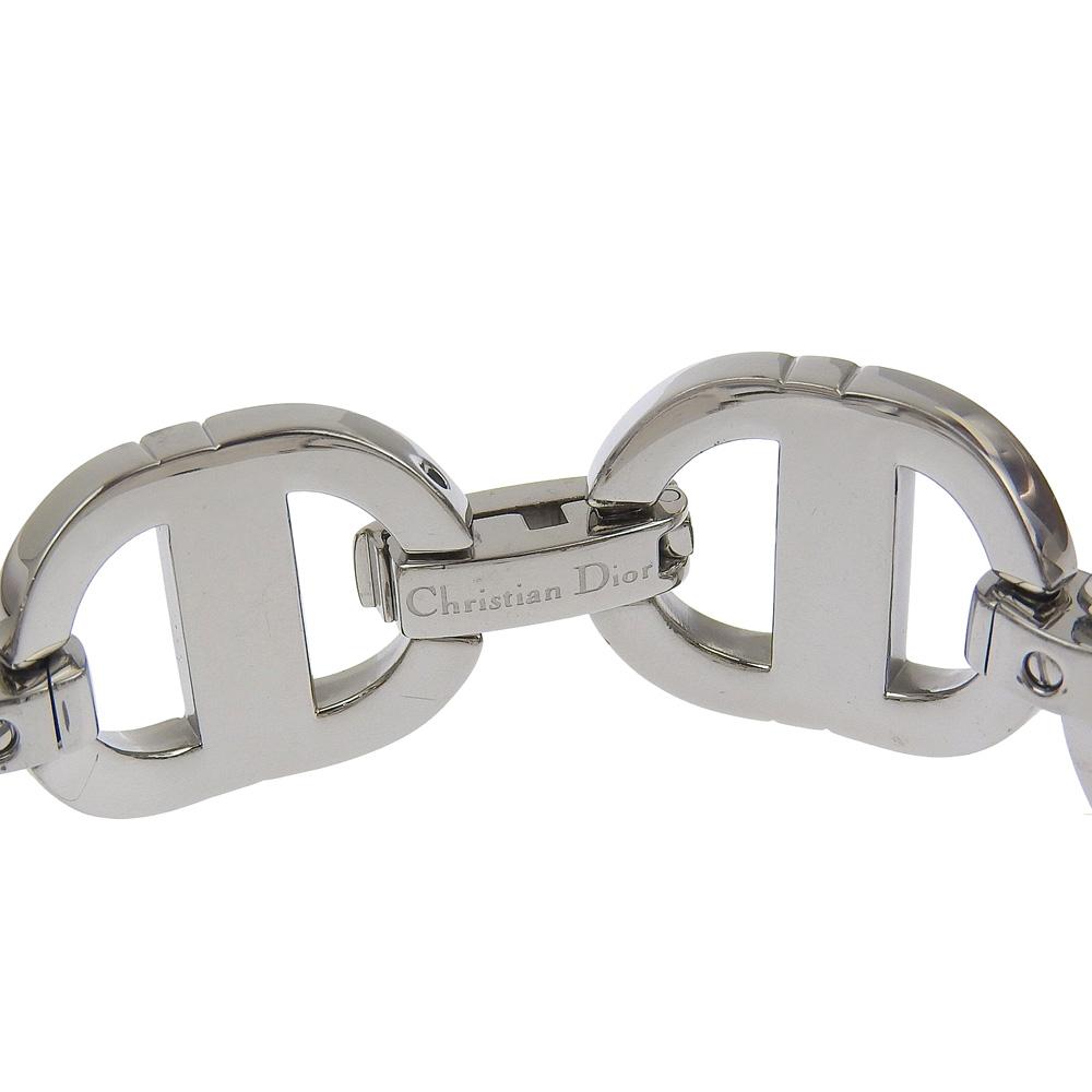 Dior Maris Watches D78-109 White shellDial Stainless Steel Quartz Analog Display Women Used