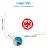 Eintracht Frankfurt Large Size Mouse Pad Large Gaming Table Cushion Non-slip Laptop Tablet Big Mousepad XXL Mat Mini PC Playmat With Lock edge