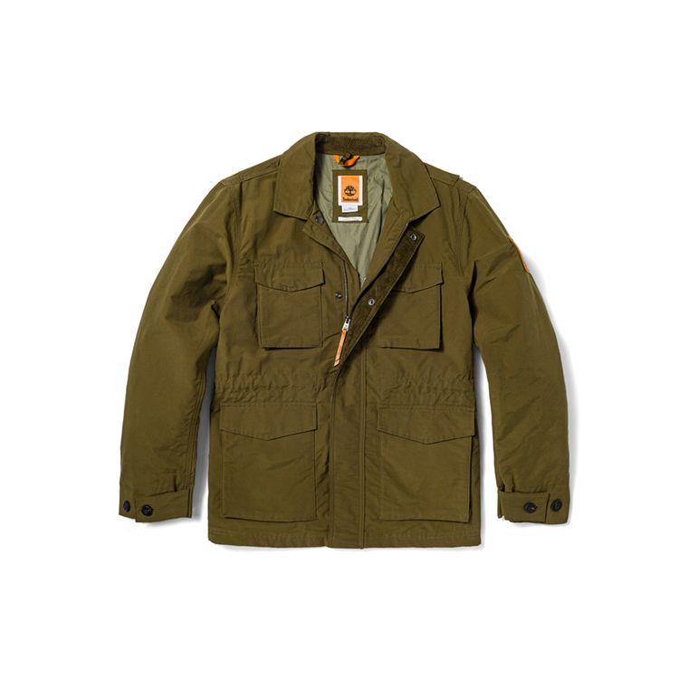 Timberland Men s Multi-Pocket Workwear Jacket Dark Green A29SU-302 XL