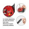 300db Super Train Horn 12v 300db Super Train Horn Compitiabe with Trucks Suv Car Boat Electric Horn Motorcycles Loud Train Horn