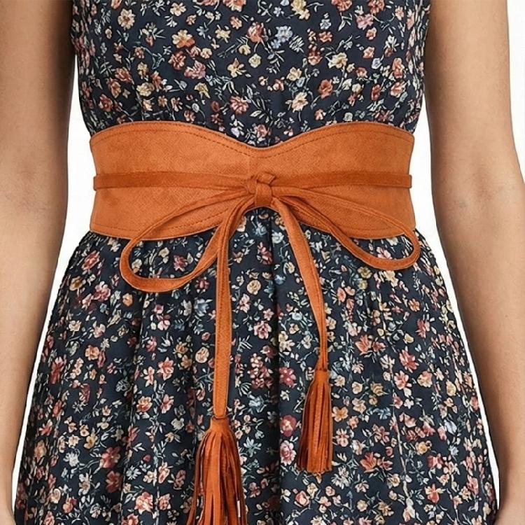 Traditional Japanese Kimono Waistband Decorative Belt Adjustable Wide Corset For Women Yukata Cultural Outfit