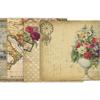 24 Sheets Junk Journaling Craft Paper Scrapbook Paper Pad Decoupage PaperSingle-Sided Vintage DIY Decorative Cardmaking Supplies