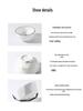 Set of 4 Nordic Black Line Ceramic Noodle Bowls: Stylish and Versatile for Noodles, Soup, or Salad.