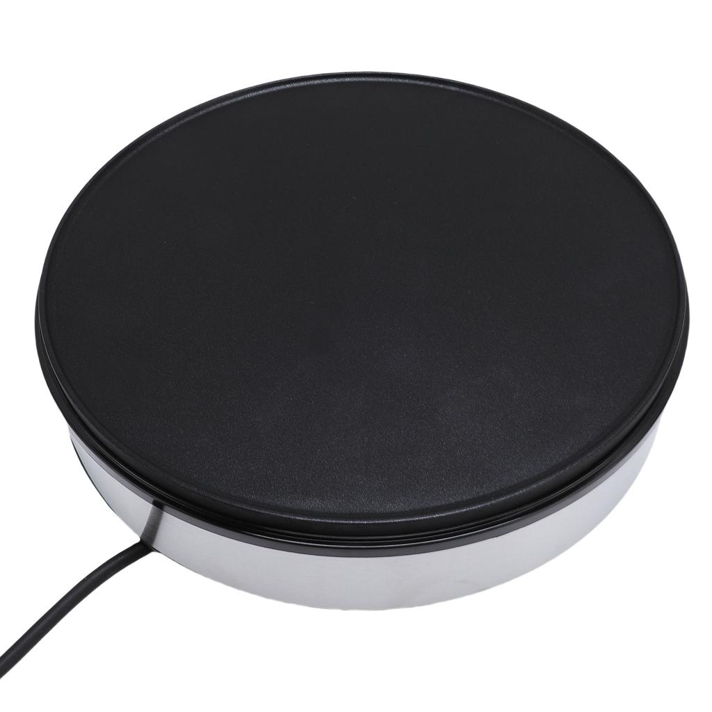 Electric Griddle Crepe Maker 11.8 Inch LED Indicators Adjustable Temperature Control Anti Stick