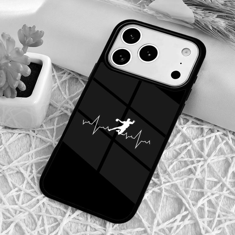 Handball Handballer Phone Case for iPhone 17 Air 16 15 11 12 14 13 Pro Max Shockproof Cover