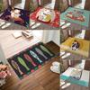Vintage Lucky Cat Fish Pattern Doormat NonSlip Entry FloorMat for Living Room Bedroom Kitchen Hallway Kids Room Decor Gift Idea