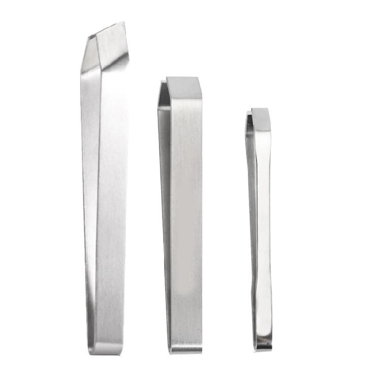 

Stainless Steel Flat and Slant Tweezers Pliers Remover Gadget Kitchen Gadgets 1